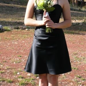 Alfred Angelo bridesmaid dress in black size 2